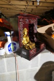 Vintage Buddha in Alter