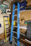 Blue Werner 8' Step Ladder