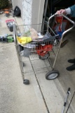 Metal utility cart