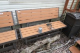 Nice Lifetime Metal and Plastic Board Bench