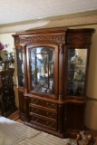 Large Wooden China Cabinet