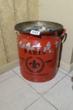 Decorative French Garbage Can  or Umbrella Holder