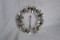 Vintage Mercury Glass Christmas Hanging Wreath