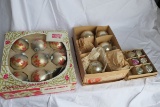 3 Partial Boxes of Antique Christmas Ornaments