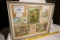 Framed Group of early 1900s Lithographed School Awards of Merit