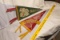 2 Antique Buckeye Lake Pennants