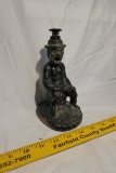 Unusual Antique Black Man on Tobacco Button or Buzzer