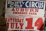 Vintage Clyde Beatty Circus Poster