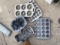 Group lot of cake and cookie molds