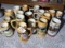 Large Group Lot Budweiser, German, other beer mugs