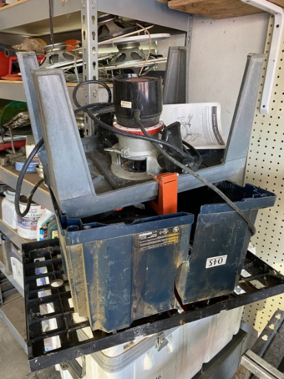 Router table and small table saw