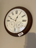 Clock with Temperature and Humidity Dials