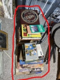 Group lot of books, Marine Corps Stool