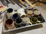 Tote lot of assorted Mugs