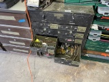 Contents of military tool box including chisels