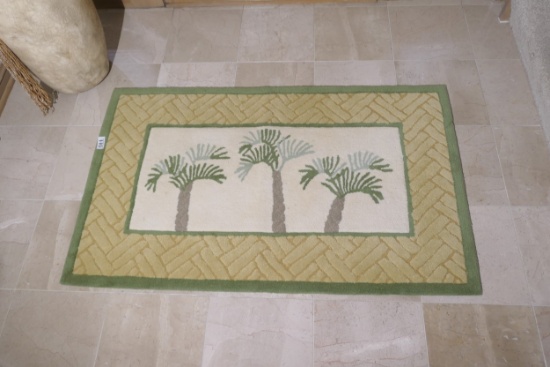 Tropical Themed Floor Rug