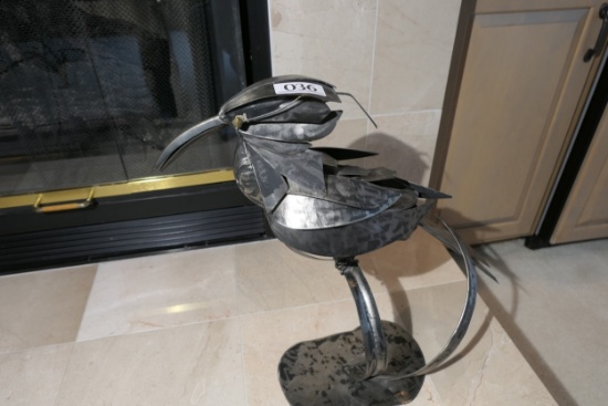 Decorative Art Metal Bird Sculpture