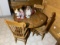 Antique Oak Kitchen Table & Chairs