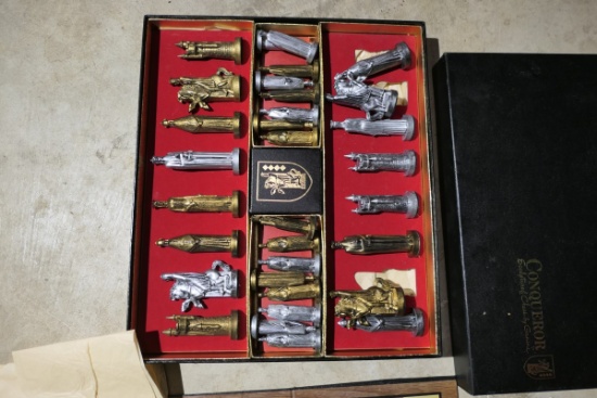Vintage Fancy Chess Set
