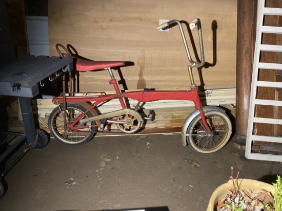 Unusual Vintage Stingray Style Bicycle