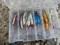 Lot of assorted fishing lures - Rapala