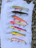 Lot of Great Lakes Trolling Fishing Lures