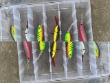 Lot of assorted fishing lures - Rapala