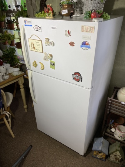 Nicer kitchen refrigerator / freezer by Frigidaire.