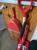 Shovel, dust pan, Coca-Cola bottle opener