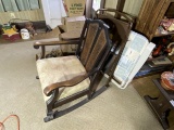 Rocking chair plus Folding chairs