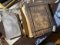 Old religious book + Large Bible w/Color Prints