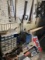 Work bench, tools clean out lot