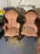 Pair of Victorian Style Chairs PLUS Shelves etc