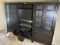 Large sized Entertainment Center with Shelf Units