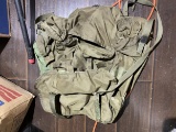 Vintage Military Backpack or Rucksack