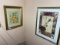 Group lot of framed art including original