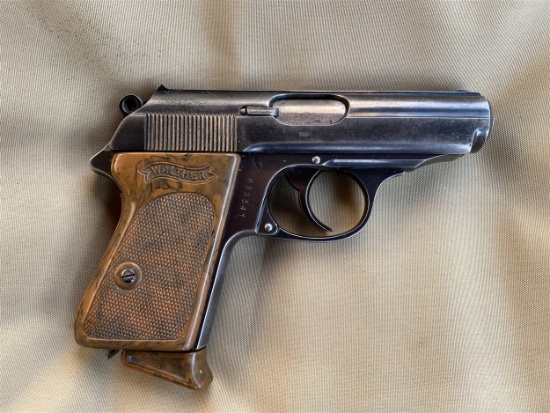 RZM Marked Nazi German Walther PPK 7.65 mm Pistol