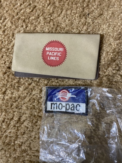 2 Missouri Pacific Lines railroad items