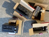 4 car radios - stock