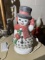 Older ceramic Light Up Frosty the Snowman