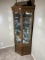 Vintage wooden Curio cabinet