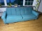 Vintage Mid Century Modern Sofa or Couch in Blue