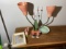 Mid Century Atomic Tulip table lamp PLUS