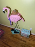 Wooden flamingo PLUS Flamingo Jewelry Box