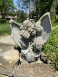 Vintage Stone Gargoyle Yard art piece