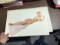 Vintage pinup poster set by Petty in envelope