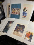 Group lot high quality printers samples - Art Deco