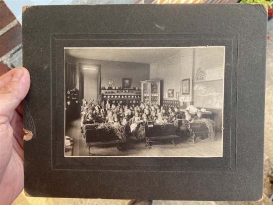 Fantastic c. 1900 classroom photos