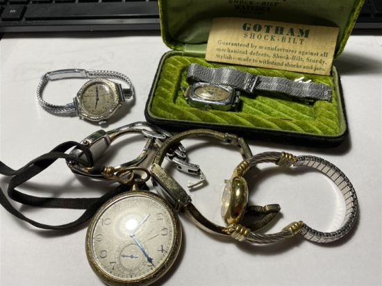 Group lot of assorted watches including Elgin