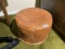 Vintage Embossed Leather Central America Costa Rica Footstool